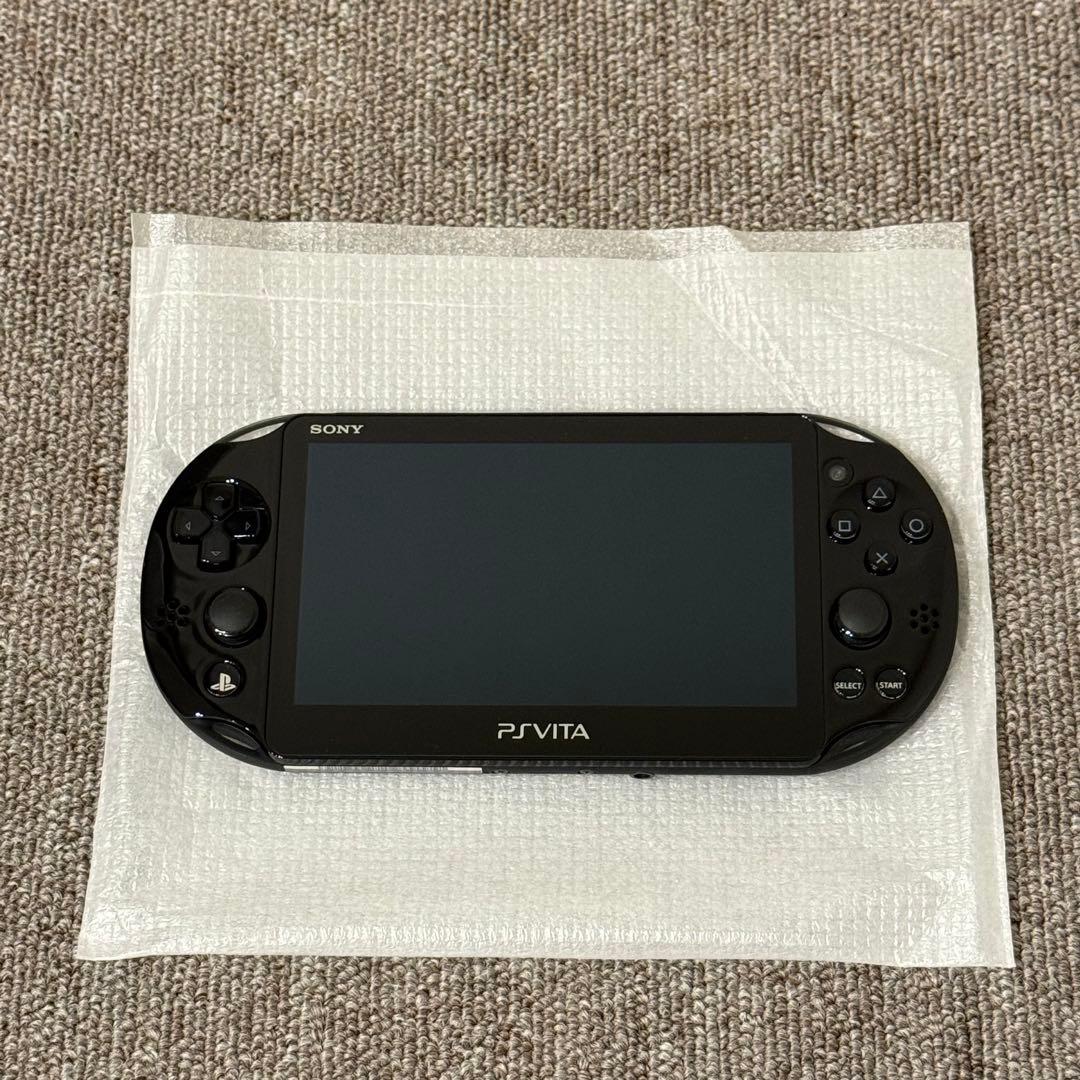 【ほぼ未使用】PSVITA PCH-2000 ブラック 箱付き