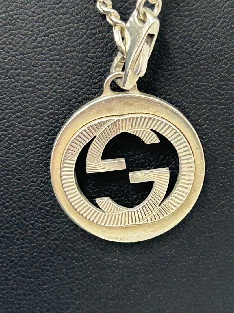 タ*サ様 Gucci シルバー ダブルGロゴ ネックレス