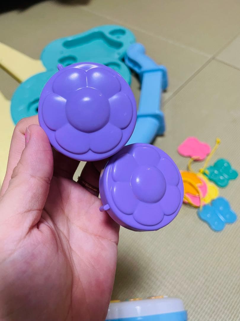 【美品】早い者勝ち！プーメリー　パーツも全部揃ってます！　ベビージム ディズニー