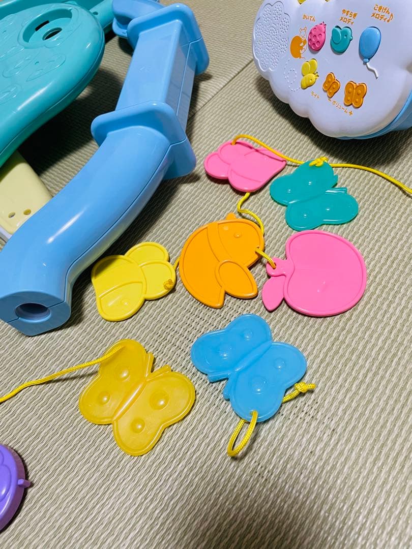 【美品】早い者勝ち！プーメリー　パーツも全部揃ってます！　ベビージム ディズニー