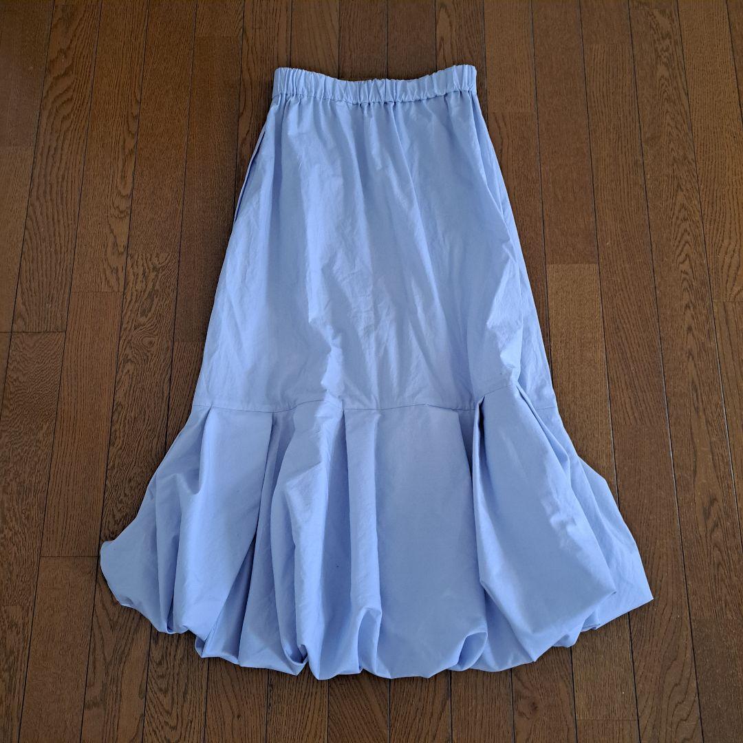 25SS 未使用 エンフォルド バルーン 裾ボリュームスカート サンプル品