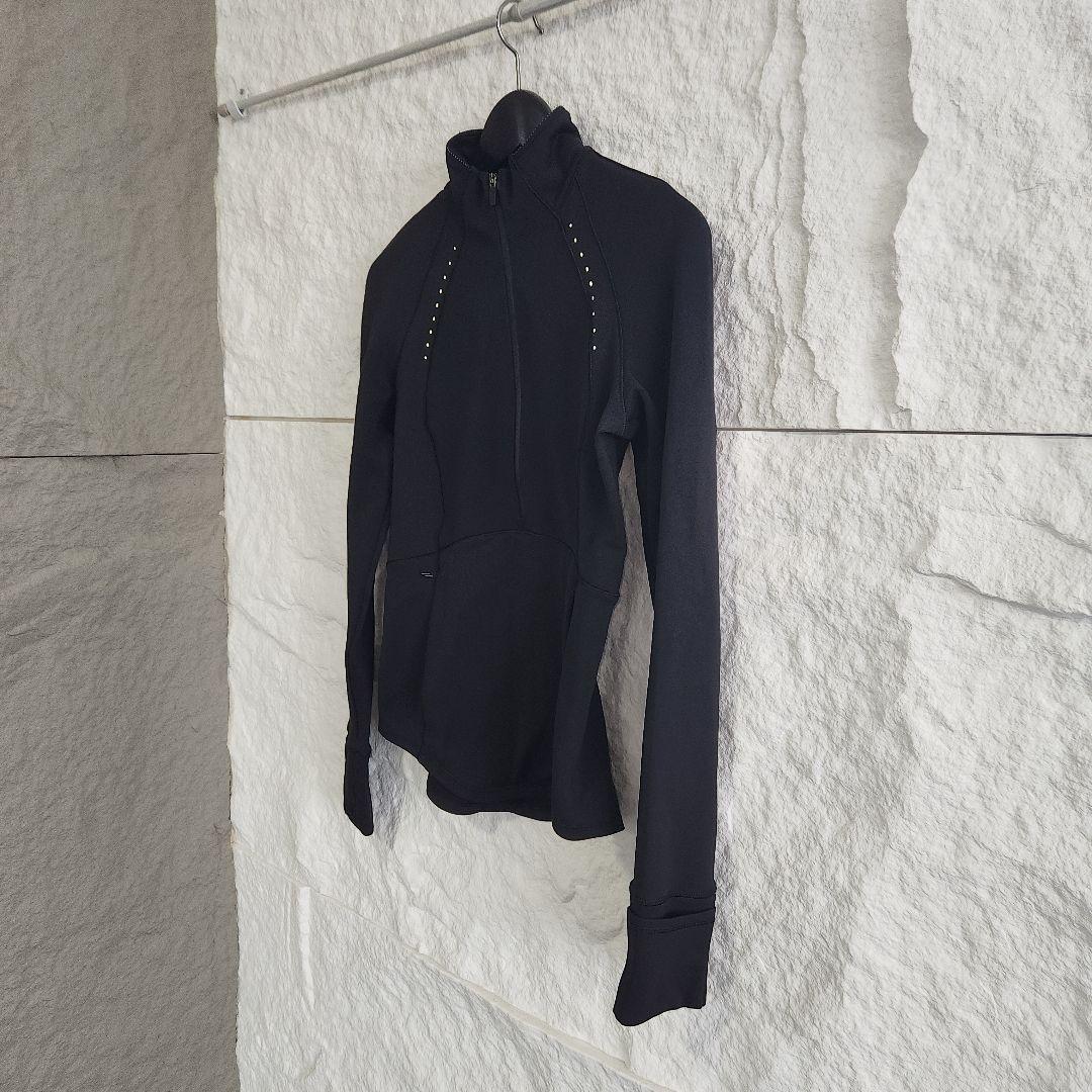 cb.jルルレモン ランニングウェア ハイネック 黒4 lululemon