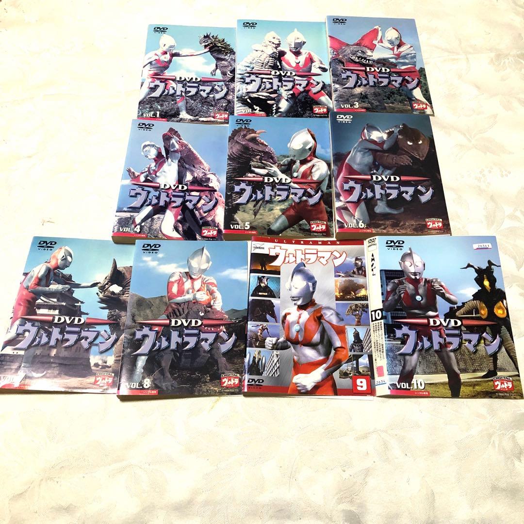 ウルトラマン　DVD10巻セット