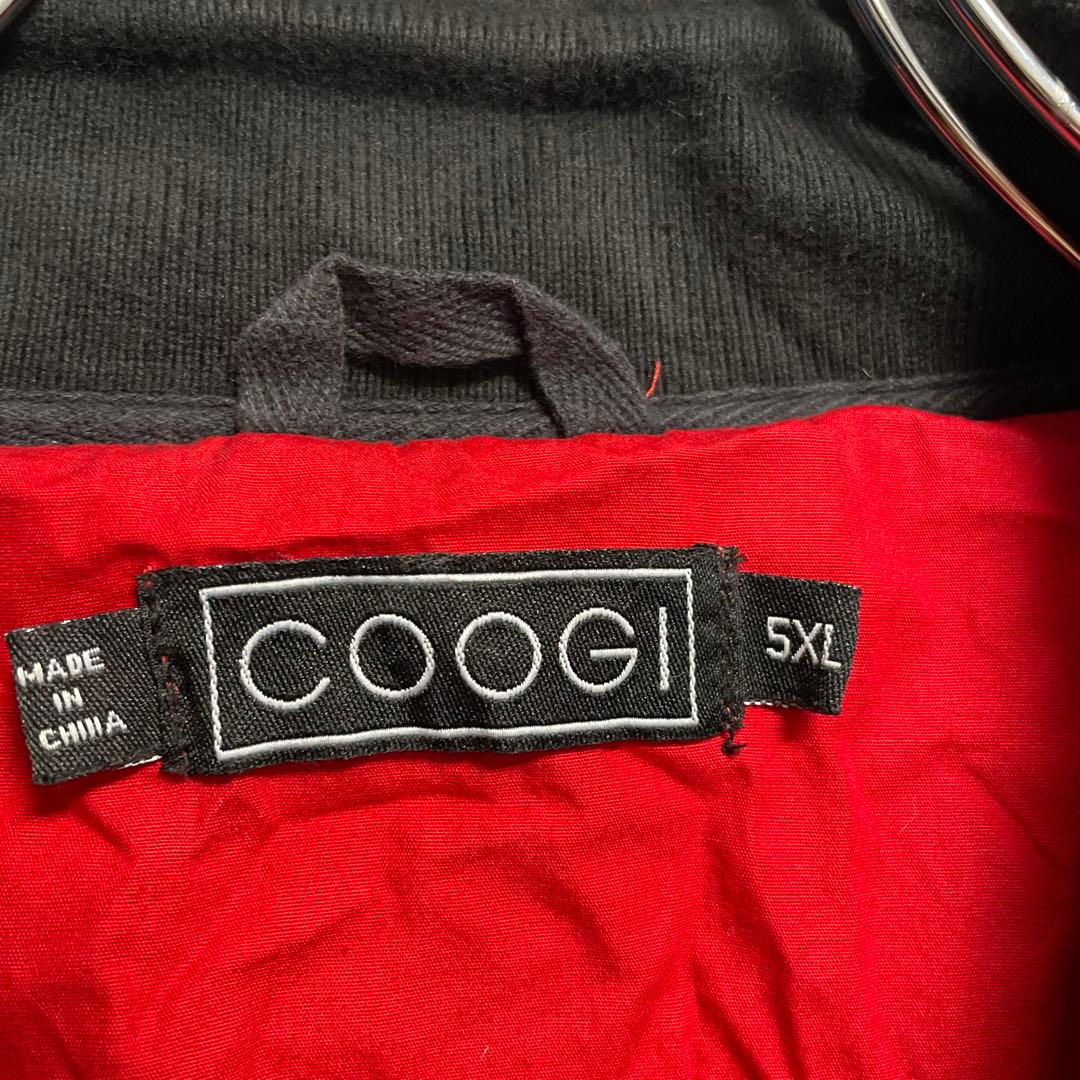 COOGI クージー　刺繍　ワッペン　レッド　一点物　激レア　美品　5XL