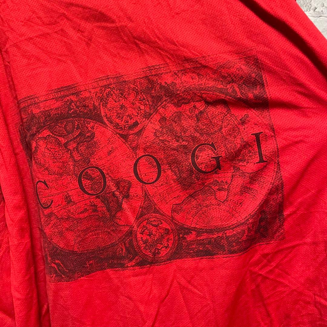 COOGI クージー　刺繍　ワッペン　レッド　一点物　激レア　美品　5XL