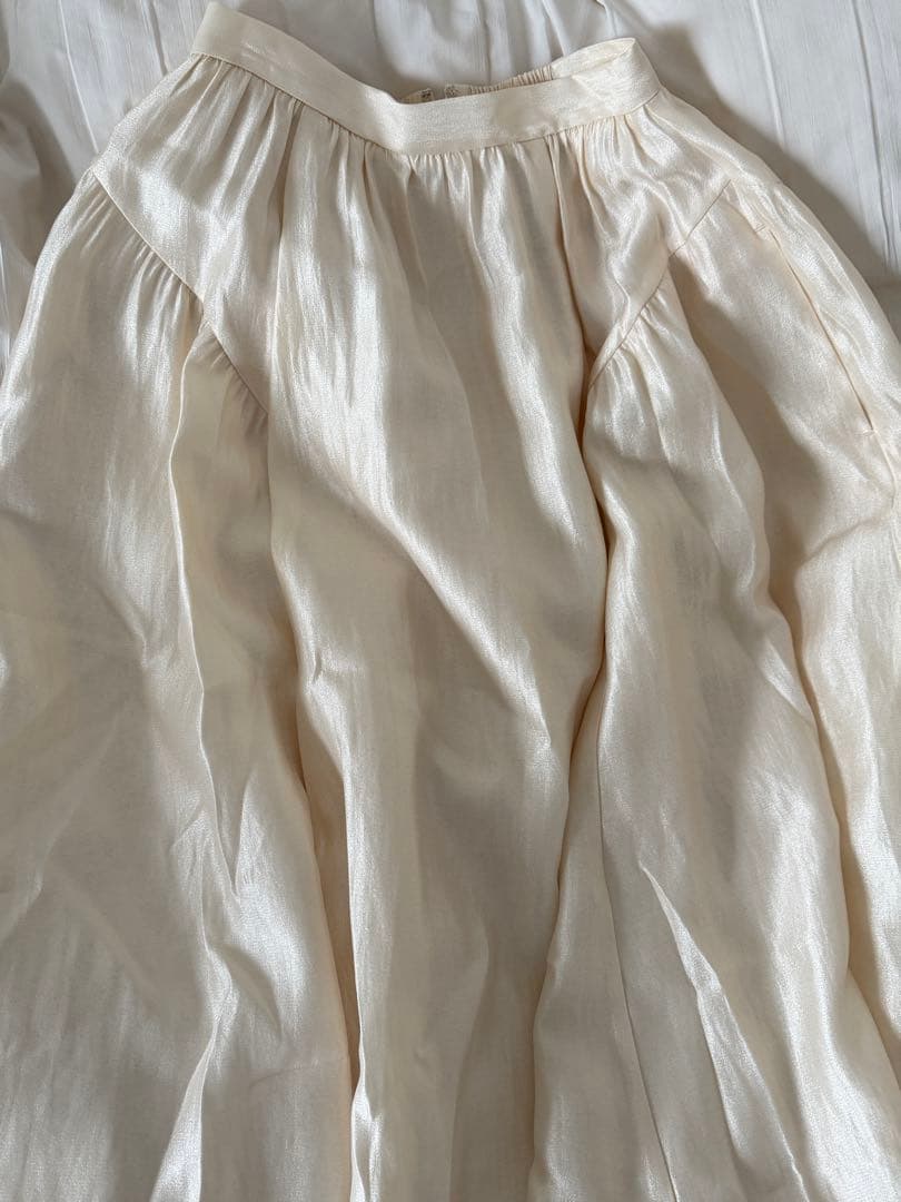 スカート herlipto Luminous Organza Gathered Skirt