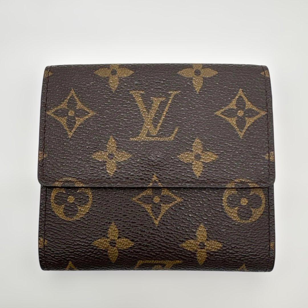 Louis Vuitton モノグラム Wホック 三つ折り財布