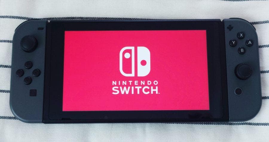 Nintendo Switch 本体 グレー ドック ケース等付属品付き