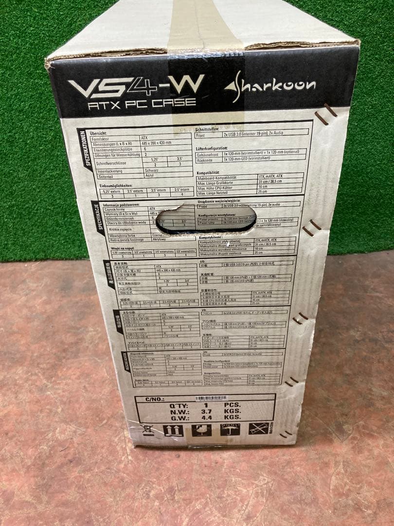 新品未開封Sharkoon VS4-W ATX PCケース