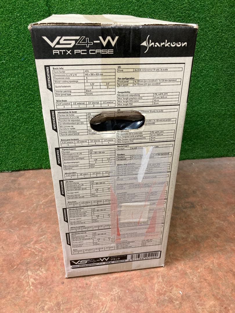 新品未開封Sharkoon VS4-W ATX PCケース
