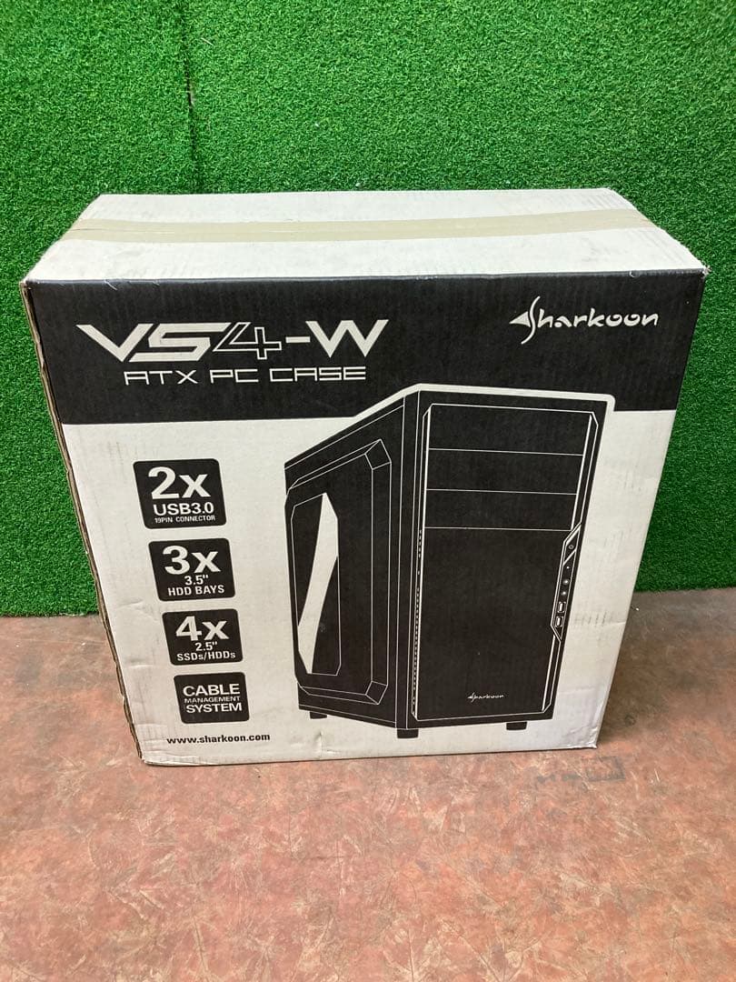 新品未開封Sharkoon VS4-W ATX PCケース