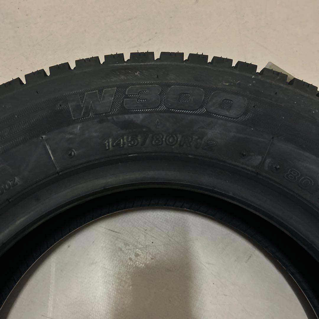 ブリヂストン W300 145/80R12 スタッドレスタイヤ
