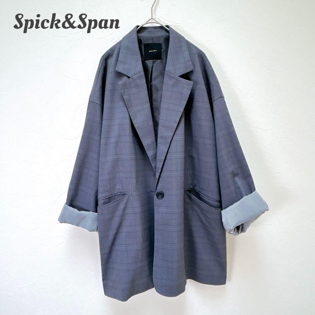 かるた様 【近年モデル】Spick & Span チェックルーズジャケット