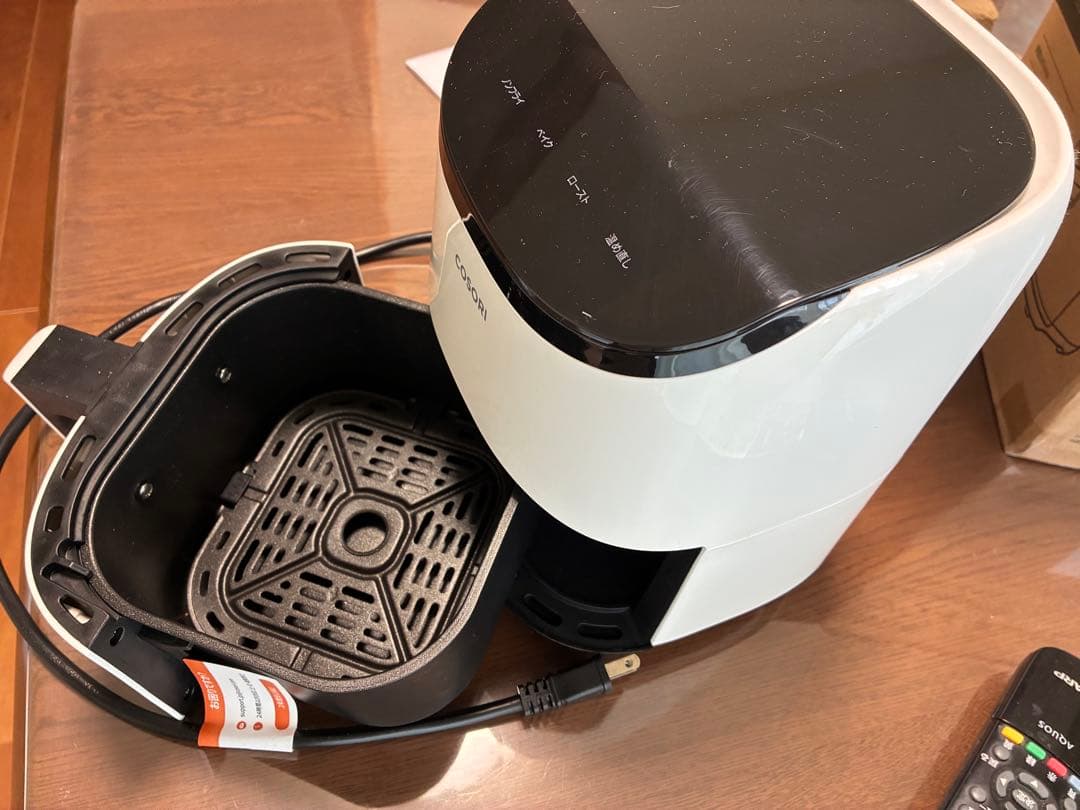 COSORI LITE 2.0 ミニノンフライヤー　用紙つき