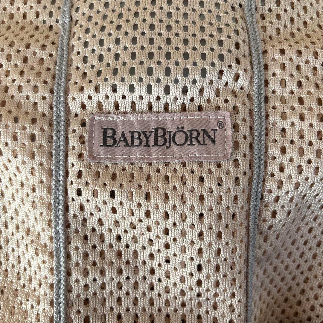 美品　BABYBJÖRN 抱っこ紐 ベビーキャリアミニ　 メッシュ　ピンク
