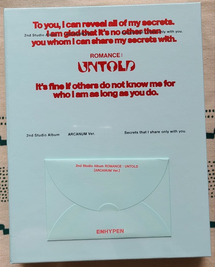 新品未開封 ENHYPEN ROMANCE UNTOLD 3形態セット