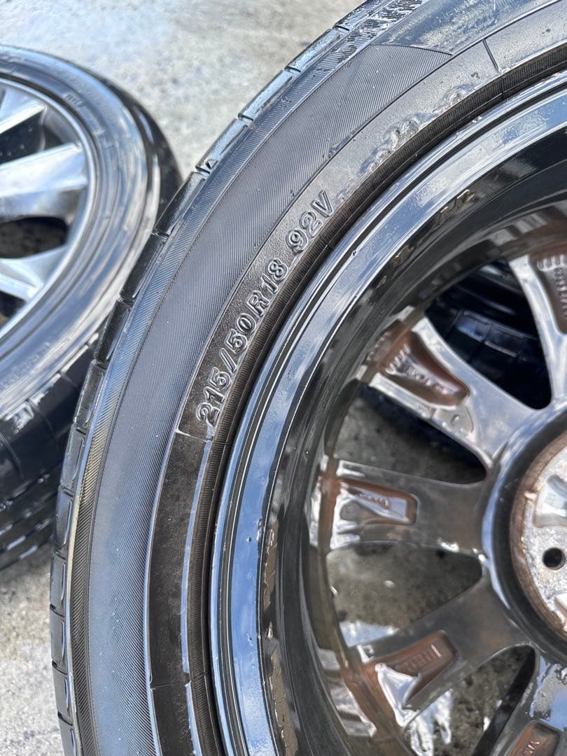 マツダ　CX-3 純正ホイールタイヤ　セット4本　215/50R18