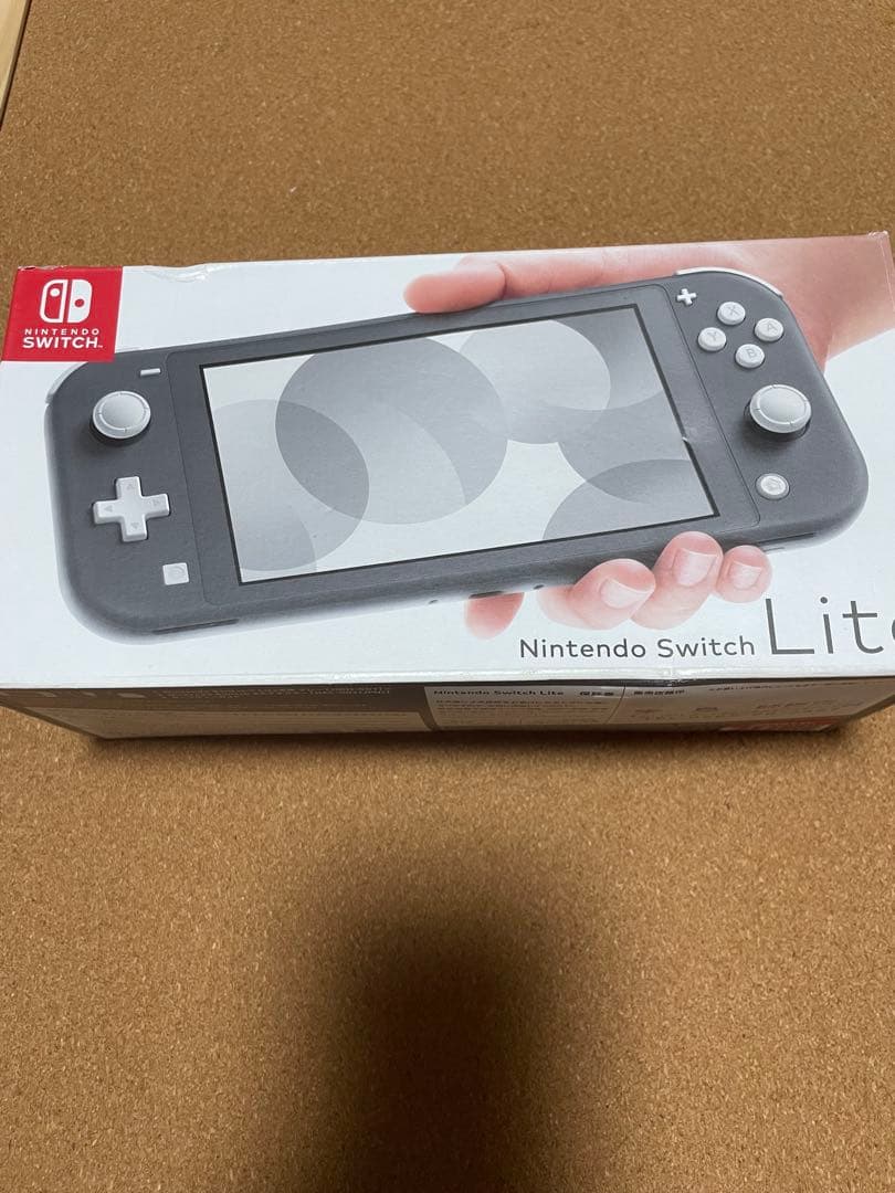 Nintendo Switch Lite グレー 本体　中古品