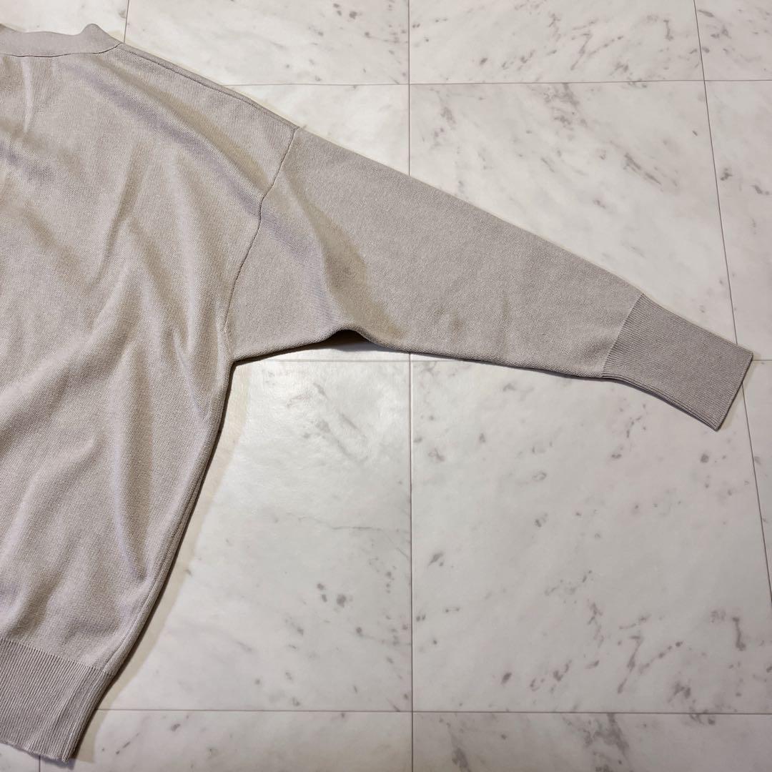 Spick & Spanスピック＆スパンC/ACダブルジャガードカーディガン
