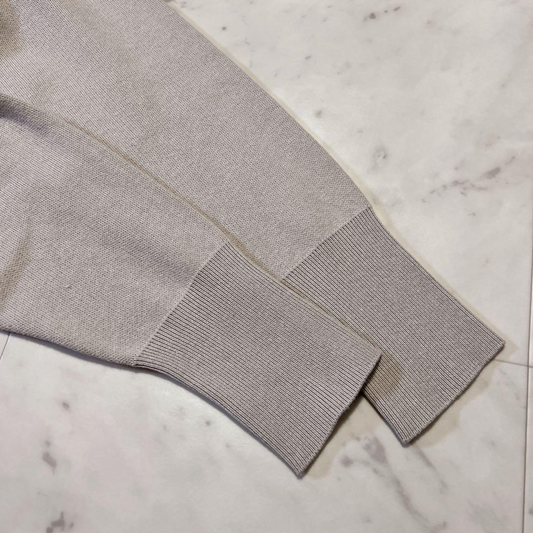 Spick & Spanスピック＆スパンC/ACダブルジャガードカーディガン