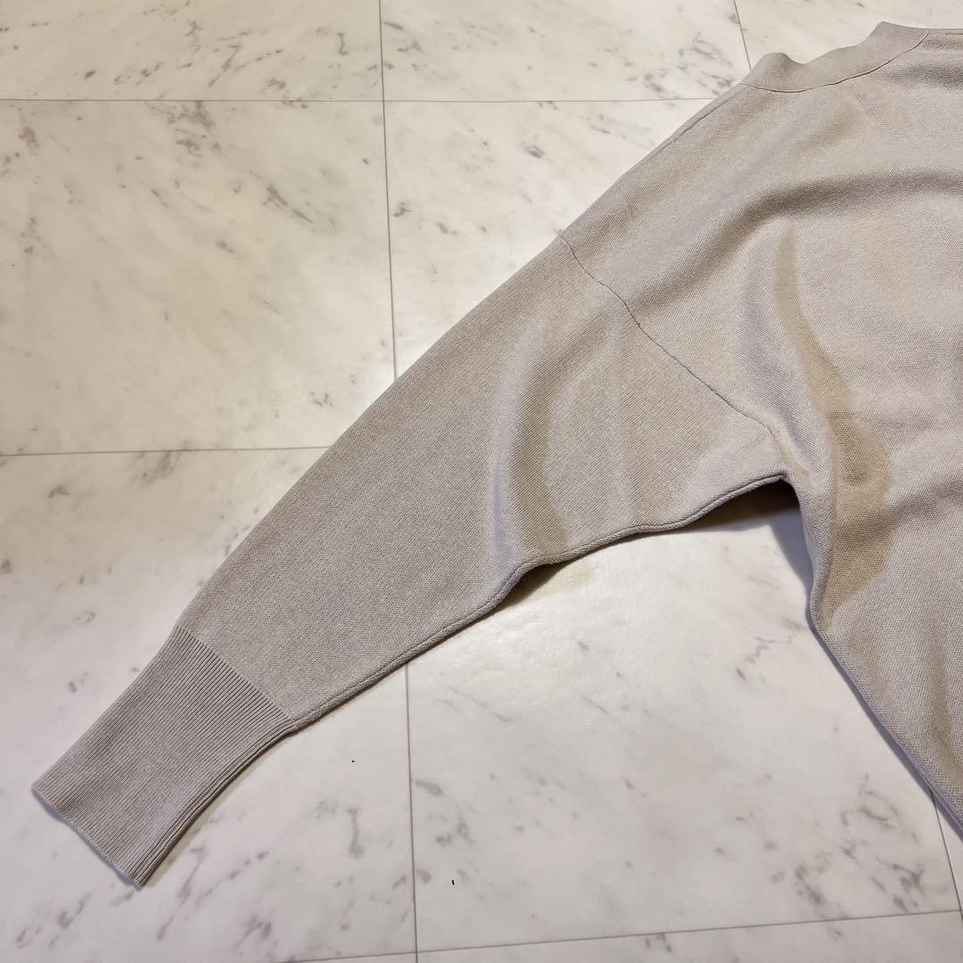 Spick & Spanスピック＆スパンC/ACダブルジャガードカーディガン