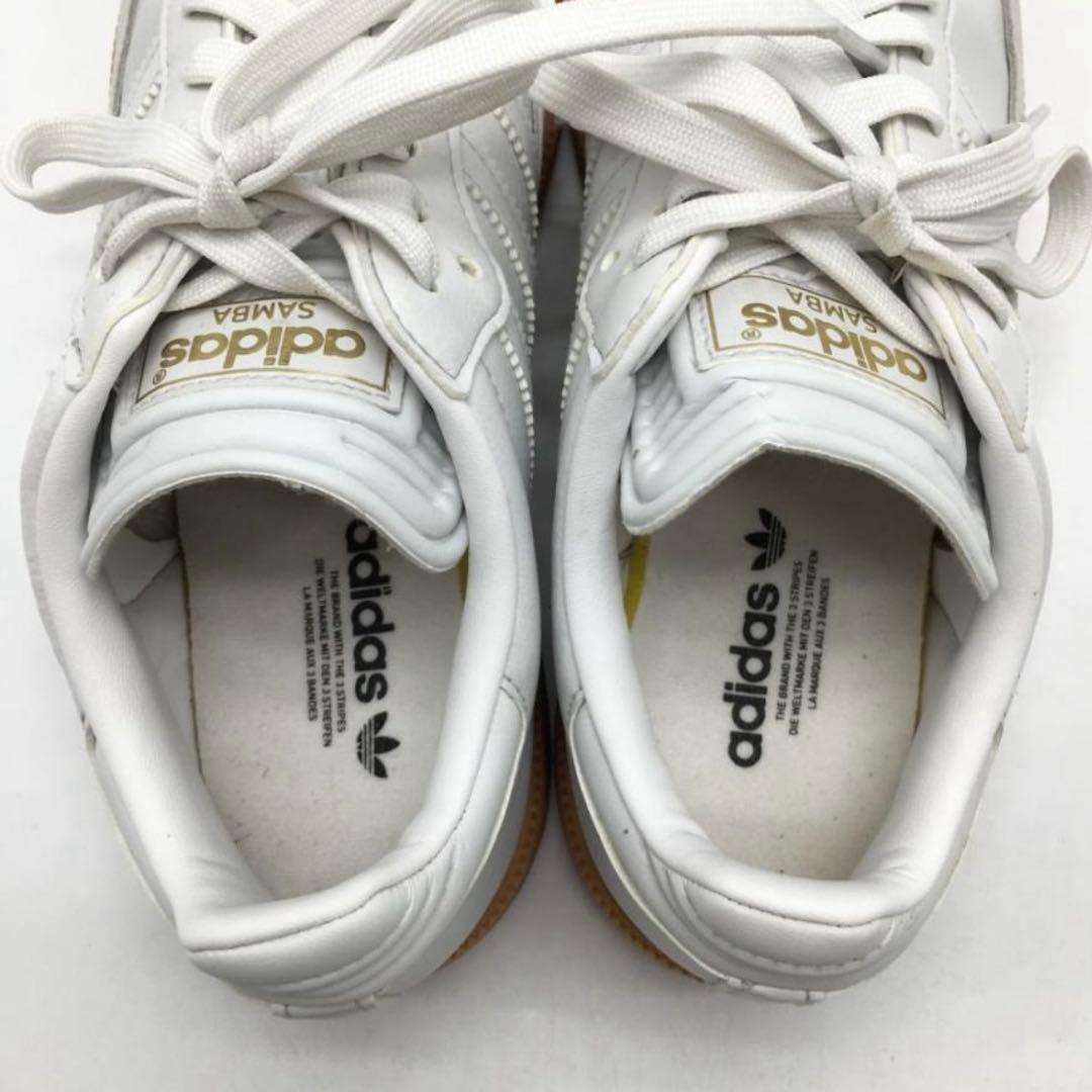 アディダス ゴルフシューズ 白 サンバ SAMBA 23.5 23 adidas