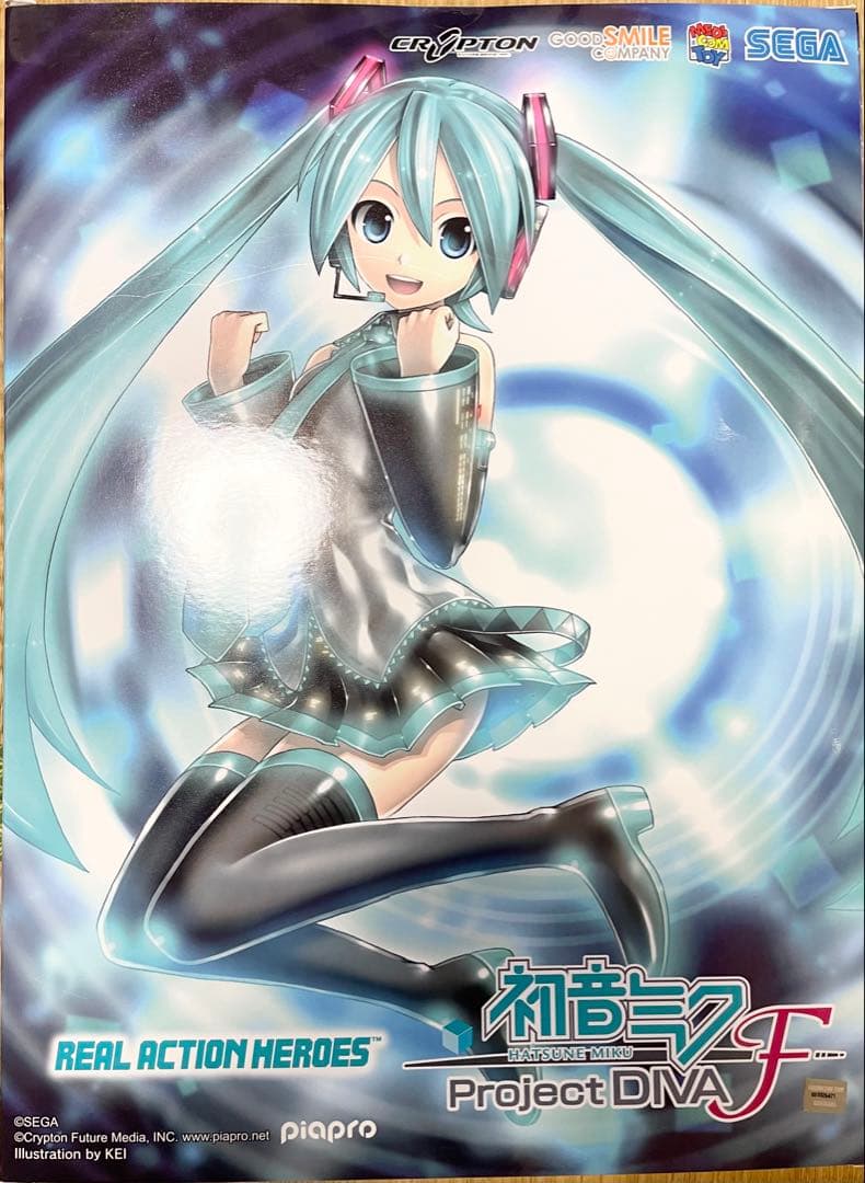 初音ミク リアルアクションヒーローズフィギュア Project DIVA F
