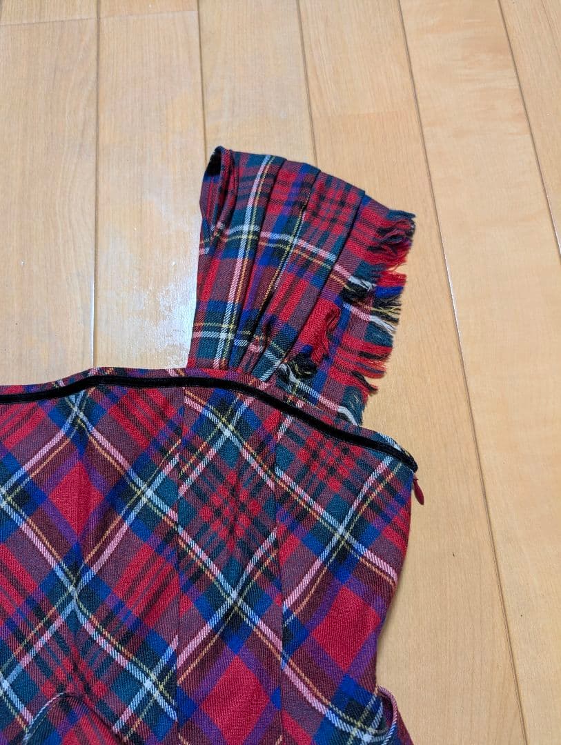 ♥美品♥JANE MARPLE タータンドレス　ワンピース　チェック