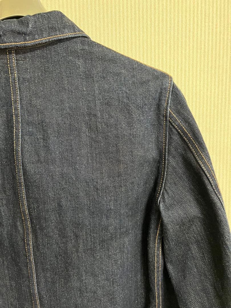 【濃紺】【極美品】BLACKSIGN ブラックサイン カバーオール ハンドメイド