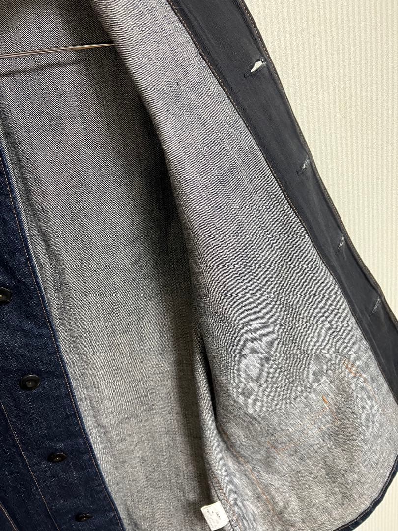【濃紺】【極美品】BLACKSIGN ブラックサイン カバーオール ハンドメイド