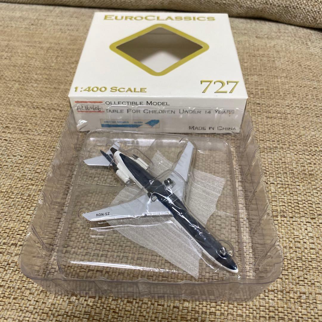 飛行機模型 B727British Airways 1/400