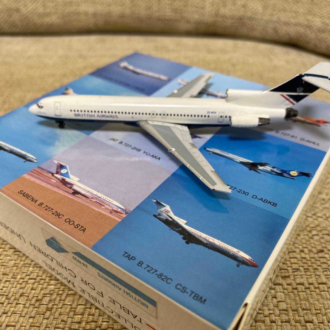 飛行機模型 B727British Airways 1/400