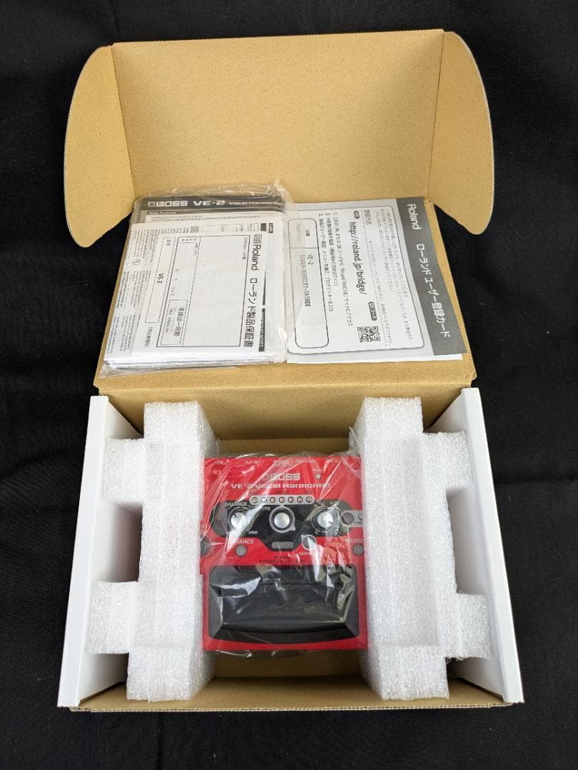 ボス BOSS Vocal Harmonist VE-2 新品同様品 送料込