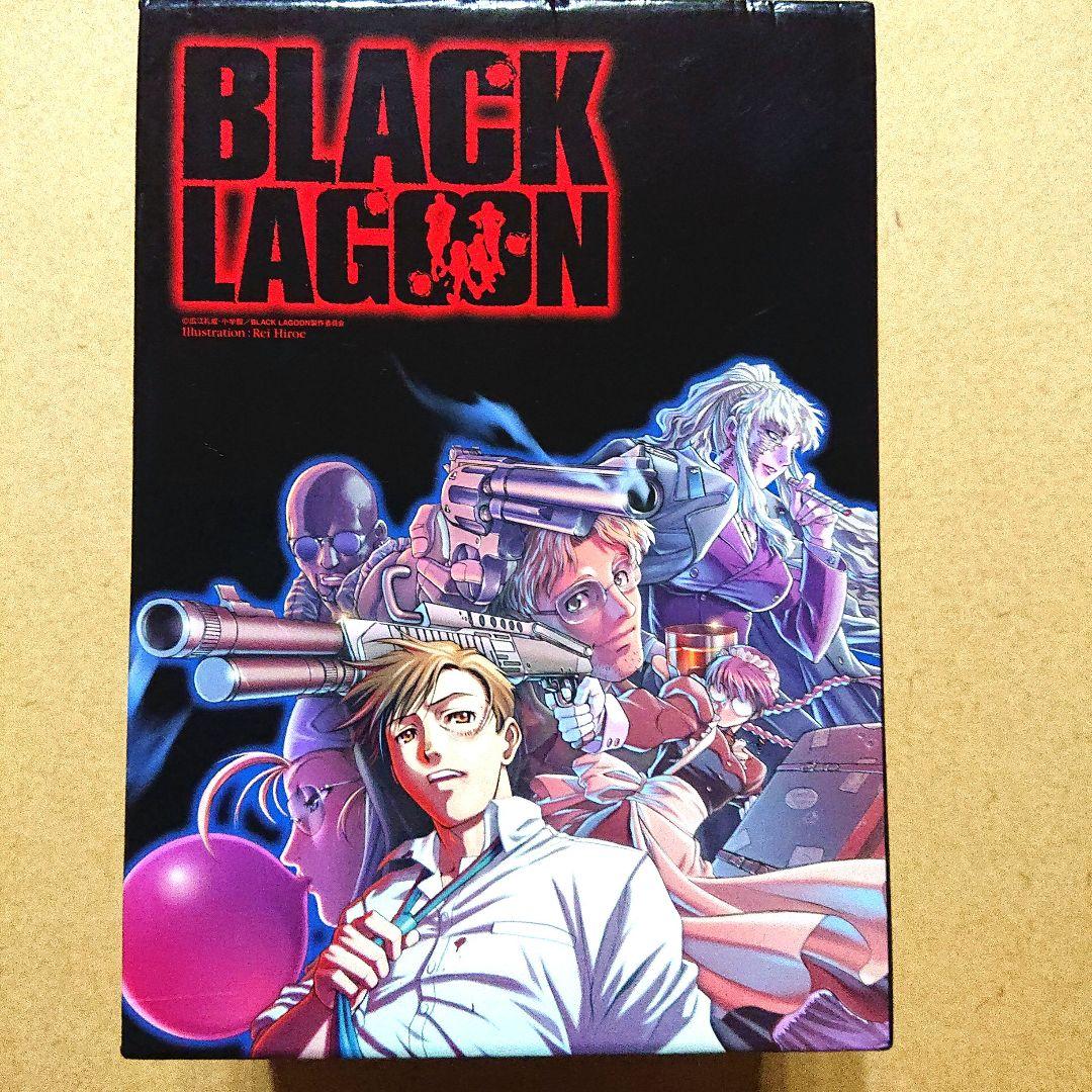 「BLACK LAGOON」DVD1巻～6巻 全巻セット。収納ボックス付き。