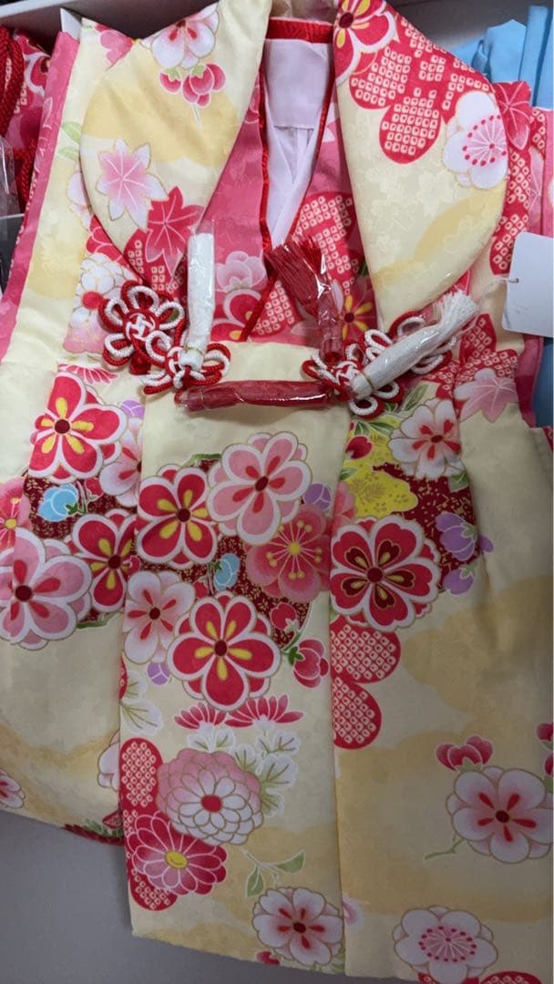 【超美品】子供用着物セット 七五三用　女の子 3歳