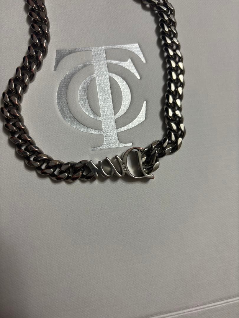 Dior シルバー チェーン　ネックレス&ブレスレット
