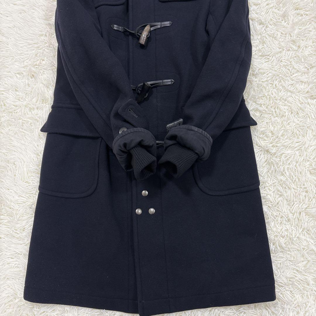 美品✨SCYE BASICS ダッフルコート　ロング　水牛トグル　カシミヤ　紺