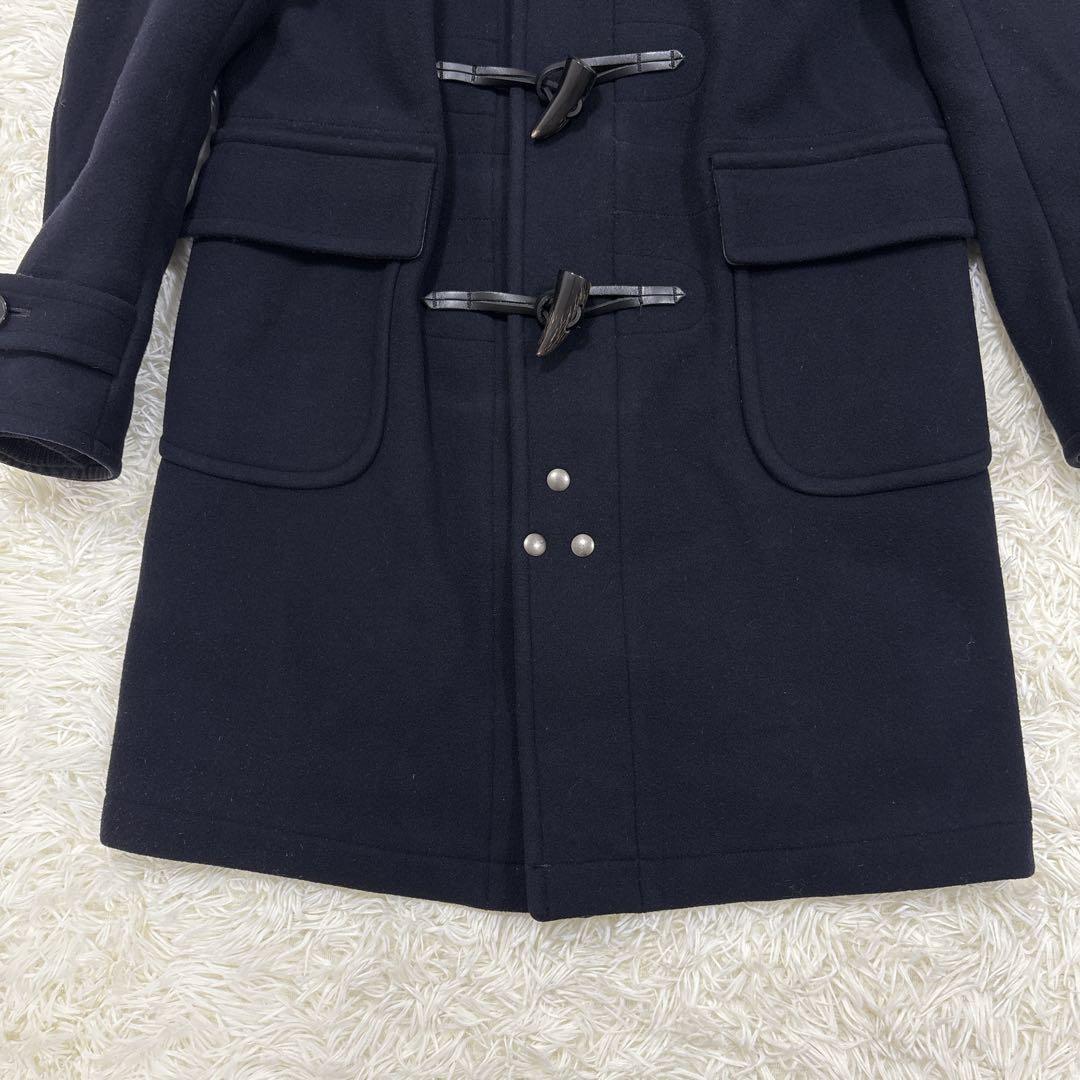 美品✨SCYE BASICS ダッフルコート　ロング　水牛トグル　カシミヤ　紺