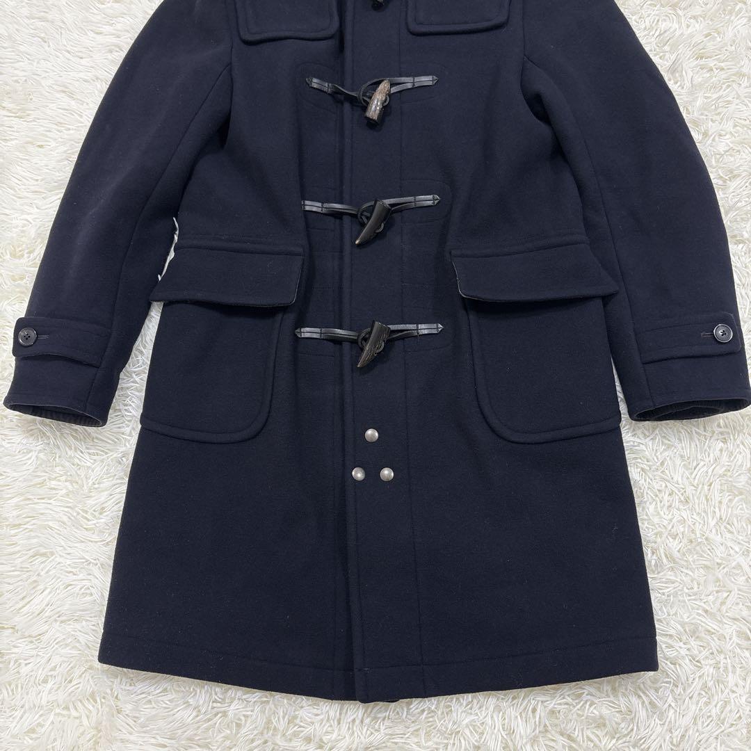 美品✨SCYE BASICS ダッフルコート　ロング　水牛トグル　カシミヤ　紺