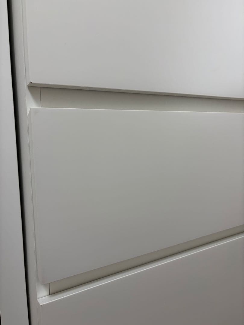 組み立て済み送料込み☆IKEA イケア MALM マルム ホワイト 5段 タンス