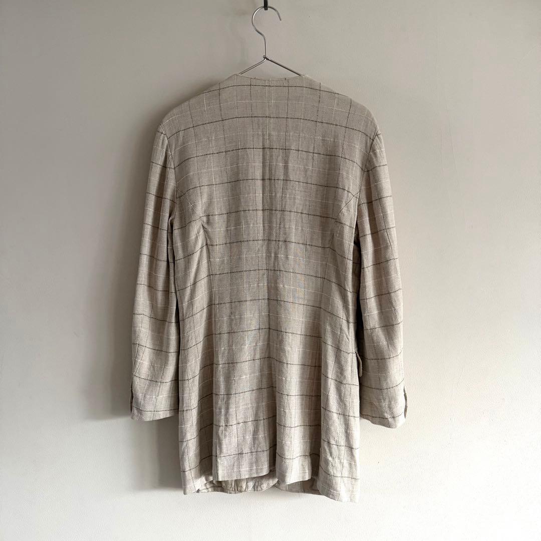 BALLY バリー リネン ウェーブカラー ジャケット LITMUS購入