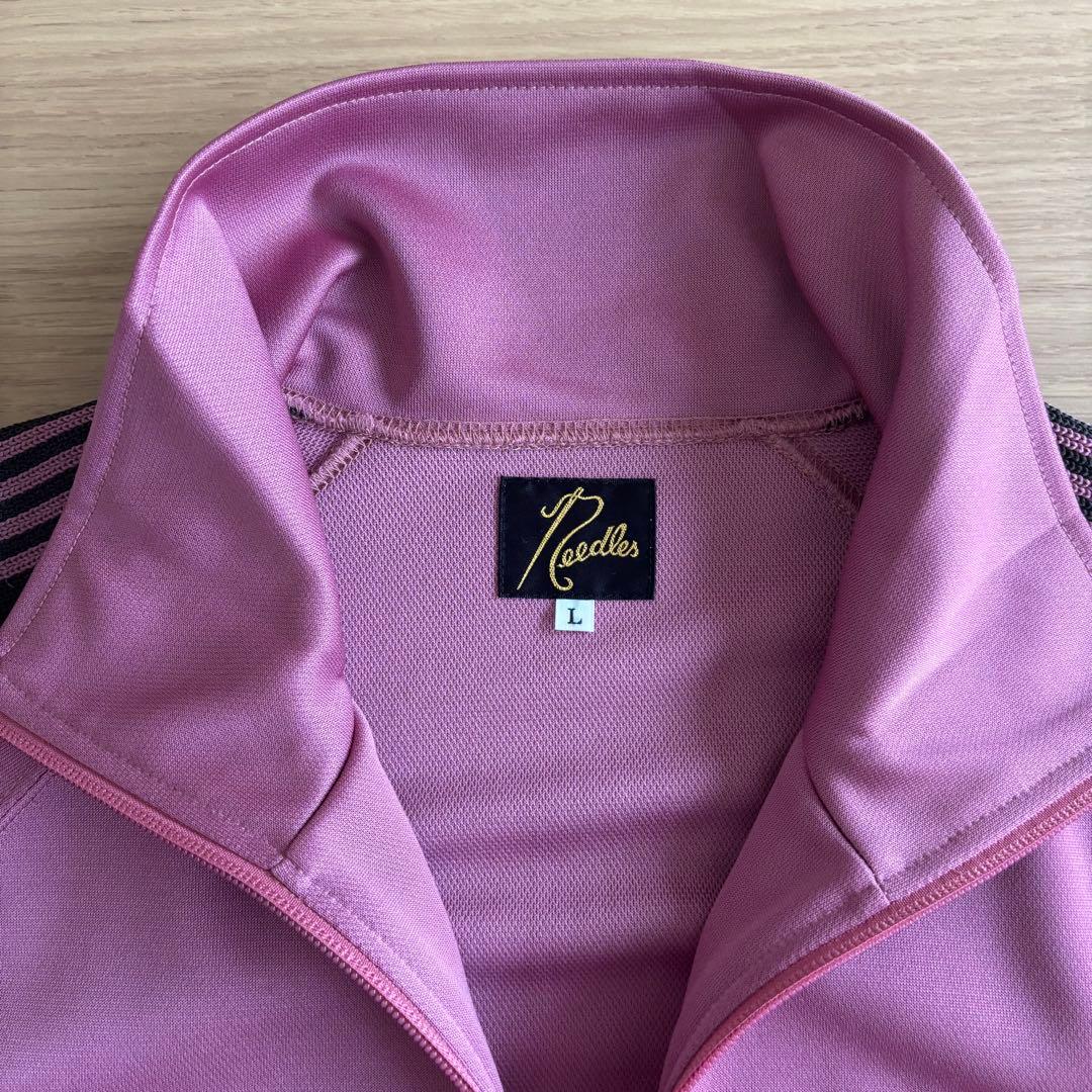 【美品】Needles Track Jacket Poly Smooth L