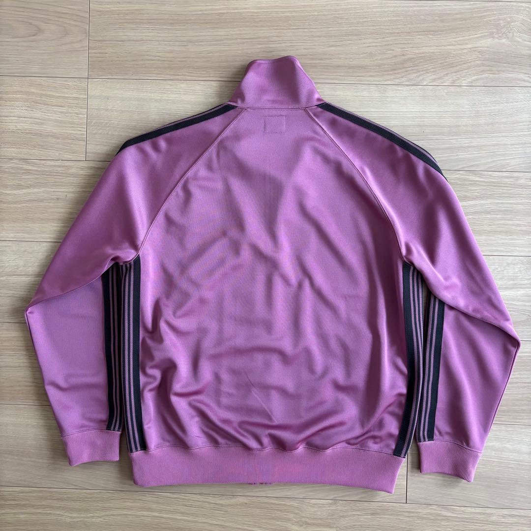 【美品】Needles Track Jacket Poly Smooth L
