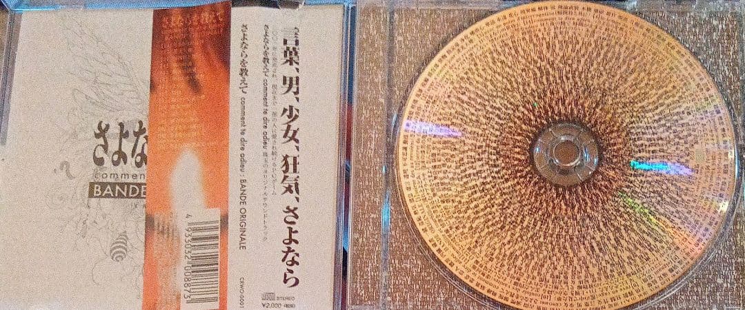 さよならを教えて　comment te dire adieu