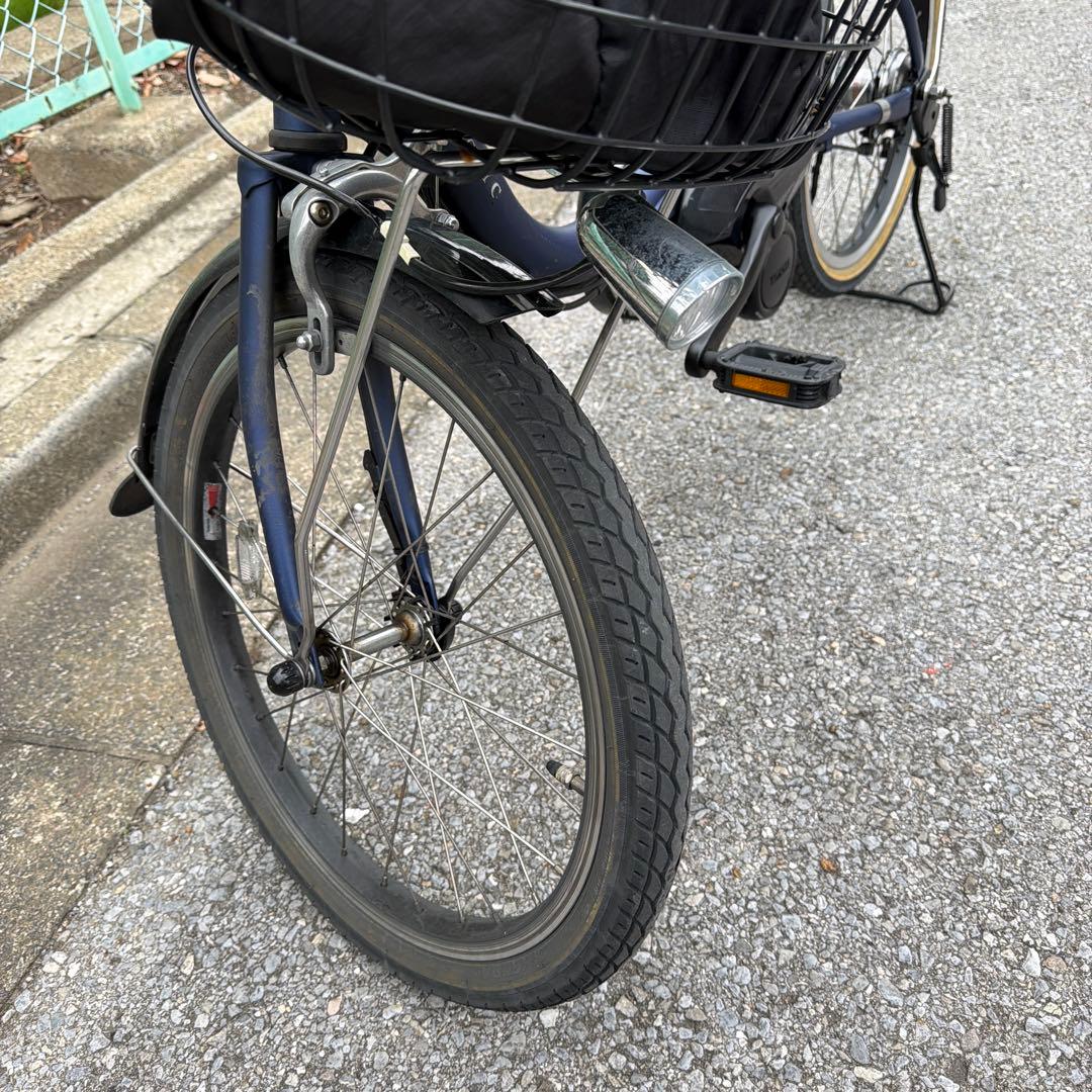 電動アシスト自転車 PAS CITY C カゴ付き ネイビー ヤマハパス 頻度少