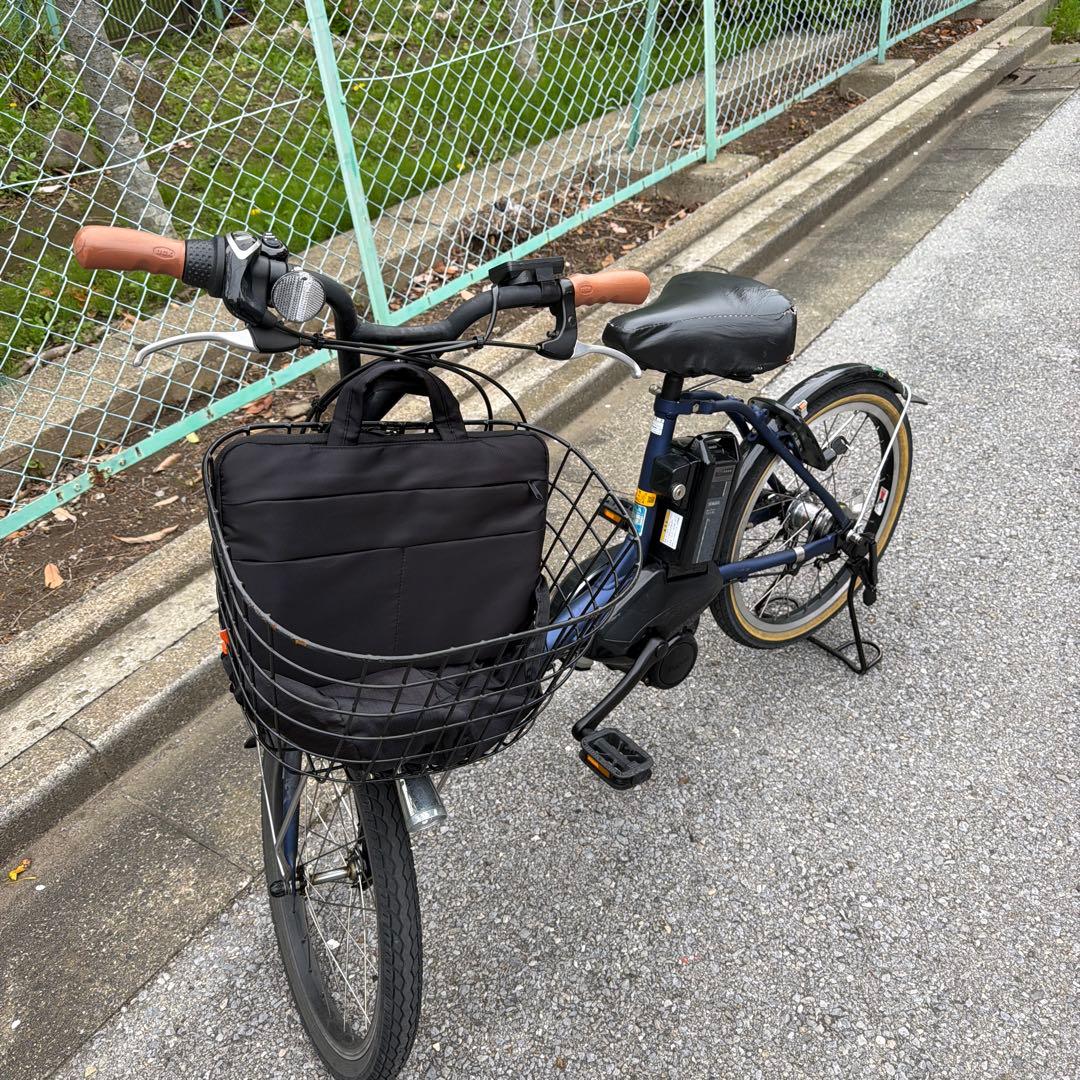 電動アシスト自転車 PAS CITY C カゴ付き ネイビー ヤマハパス 頻度少