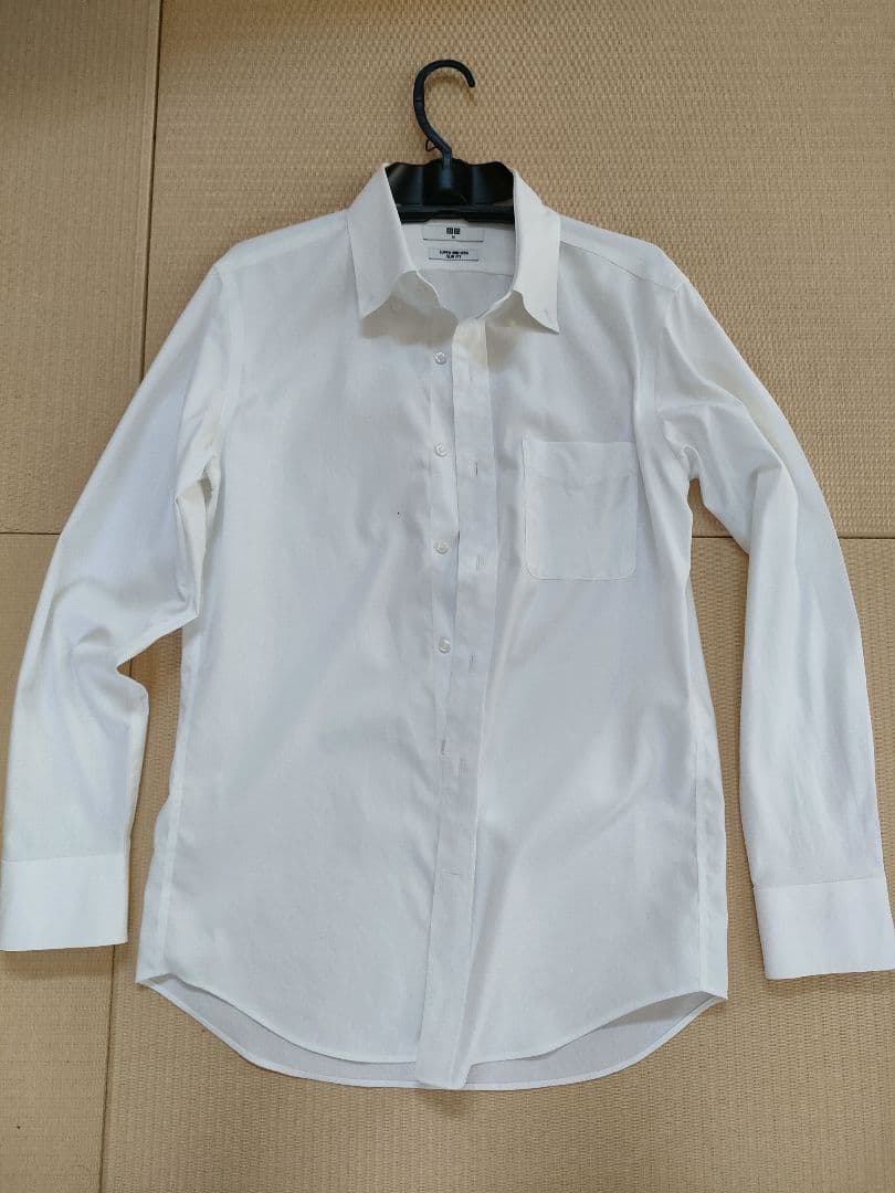 UNIQLO 感動ジャケット＆パンツ　ブラック　着用一度のみ！シャツ付き！