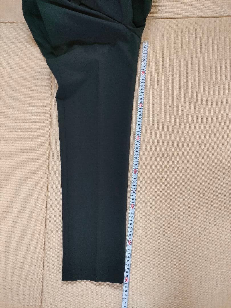 UNIQLO 感動ジャケット＆パンツ　ブラック　着用一度のみ！シャツ付き！