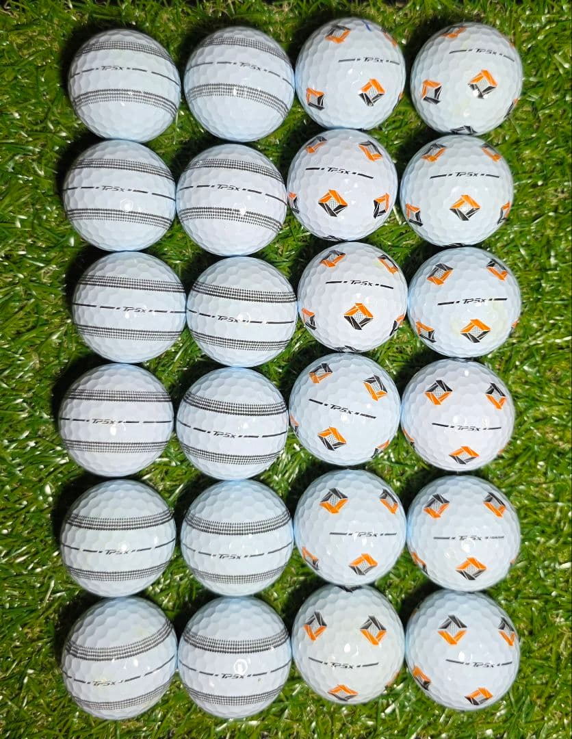 TaylorMade TP5X 24球【2ダース分】STRIPE & PIX