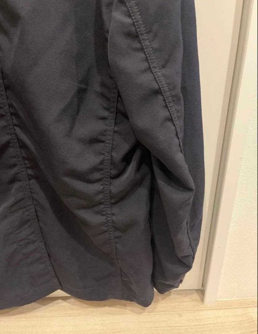 COMME des GARÇONS 濃紺テーラードジャケット XS